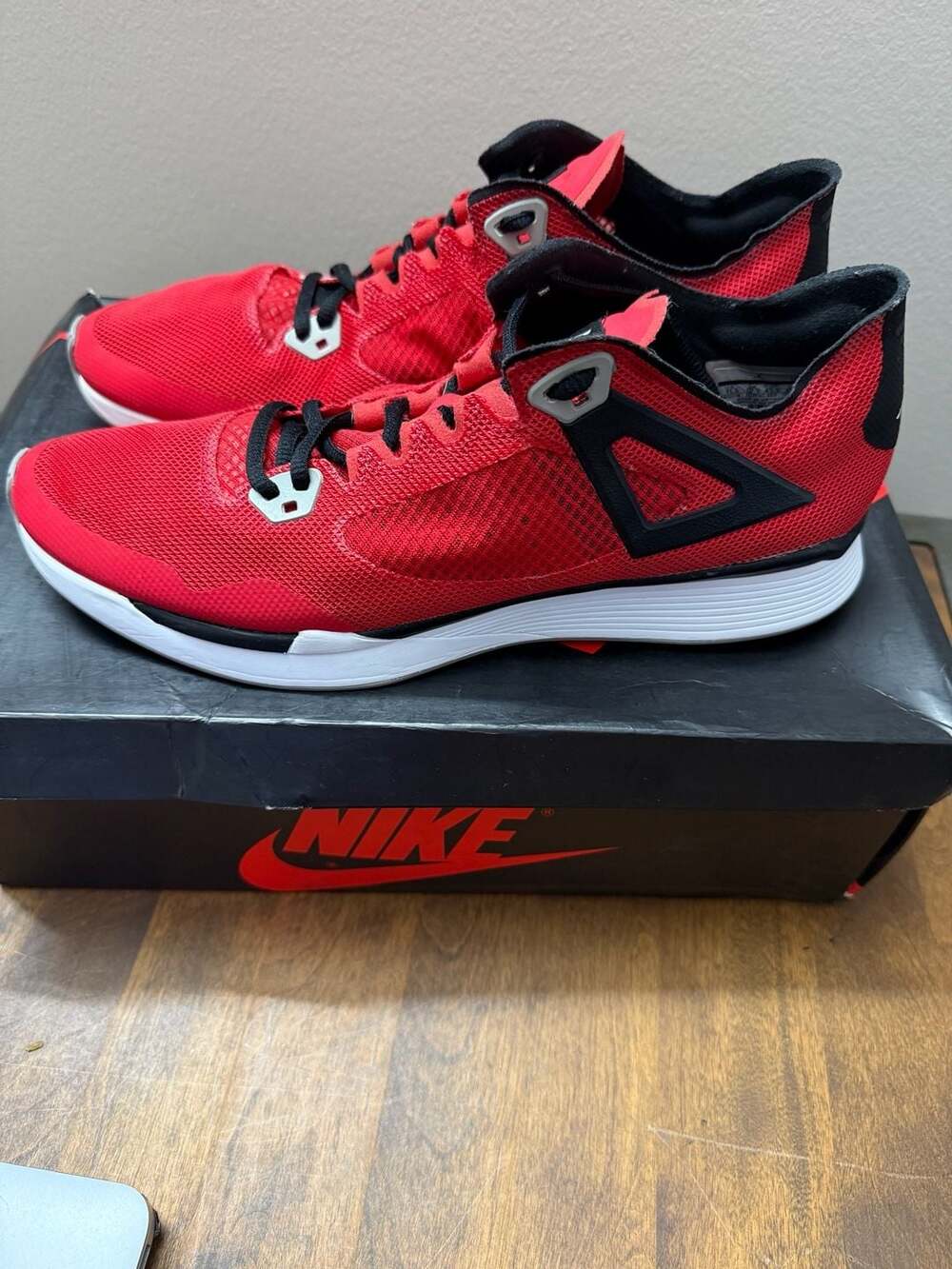 Nike Air Jordan 89 Racer Toro Bravo Fire Red Black White 4 IV Retro Grey